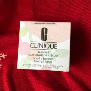 Clinique Blended Face Powder And Brush